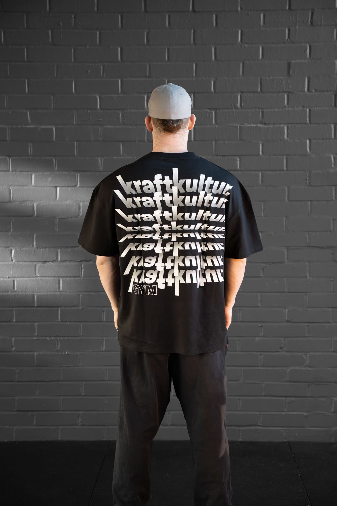 Oversize Gym Shirt - kraftkultur Fächer V2