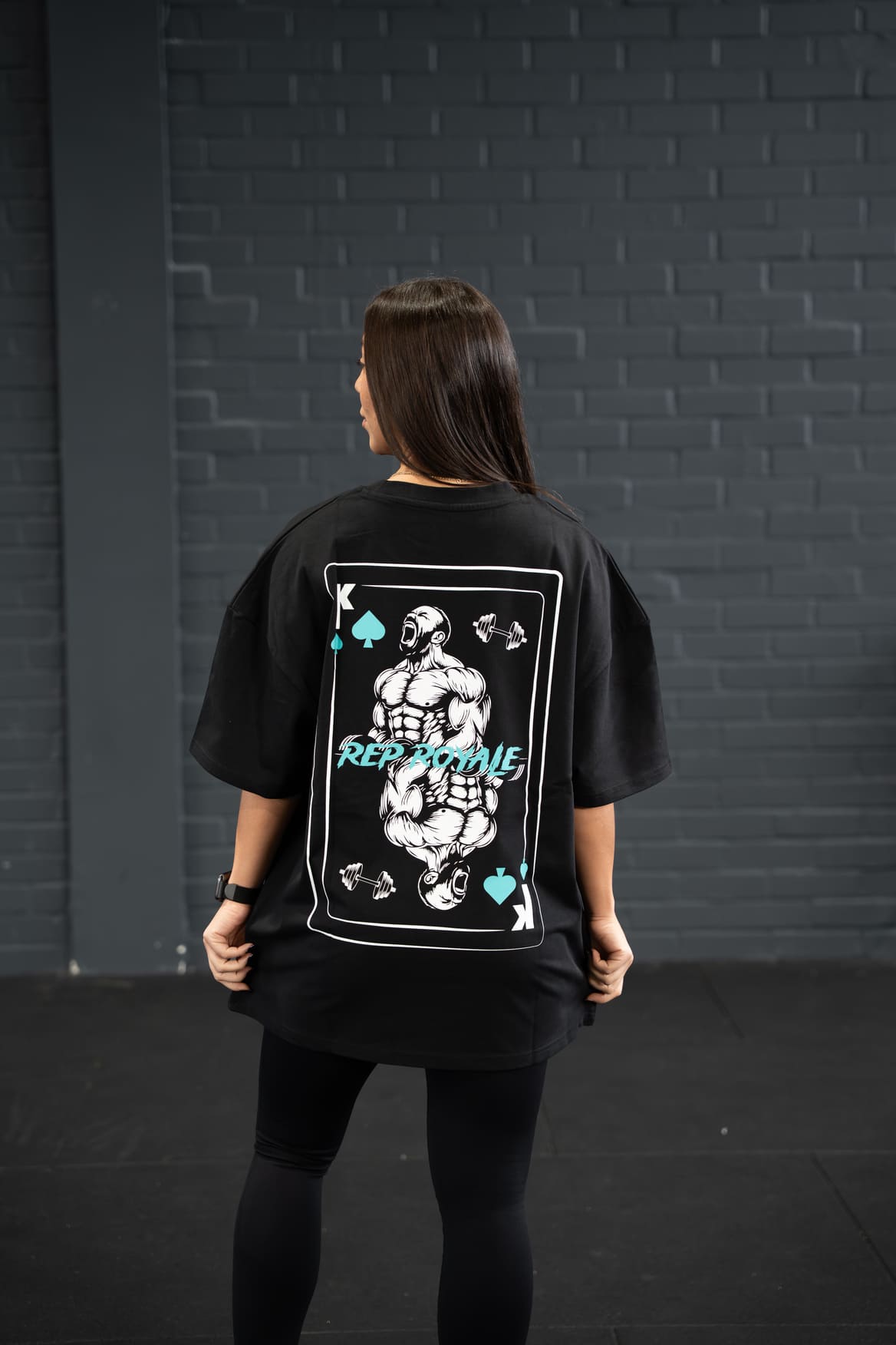 Oversize Gym Shirt - Rep Royale